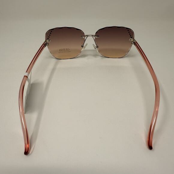 GUESS Sunglasses Womens Size 55-14-140 GF4024 28T Smoke Gradient Pink NE main image 12